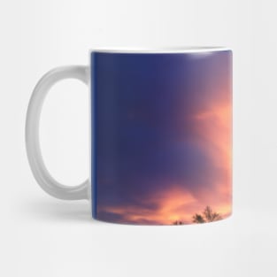 Clouds aflame Mug